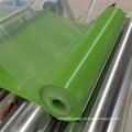 Green Color Silicone Rubber Sheet Glossy Silicone Sheet